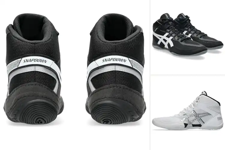 Detailed view of Best ASICS Wrestling Shoes