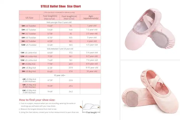 Detailed view of Best Ballet Slippers for Little Kids