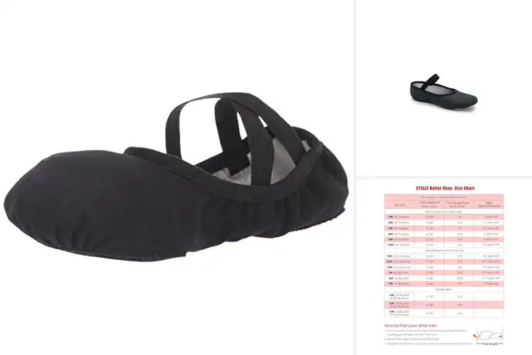 Detailed view of Best Black Ballet Shoes: Top 10 Picks for Style & Comfort