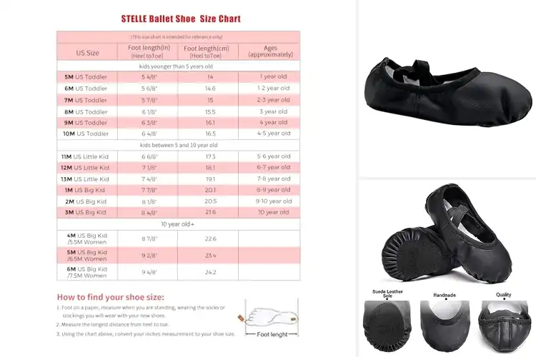 Detailed view of Best Boys Ballet Shoes: Top Picks for Comfort & Confidence