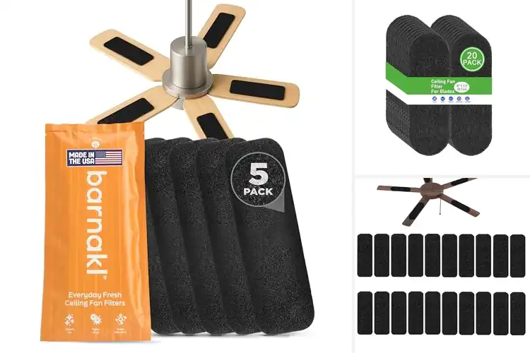 Detailed view of Best Ceiling Fan Filters