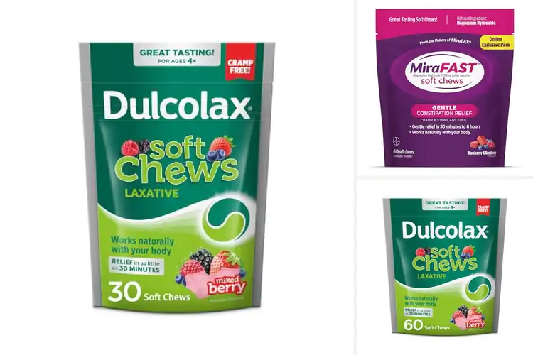 Detailed view of Best Chewable Laxatives: Top 10 Fast & Gentle Relief Options