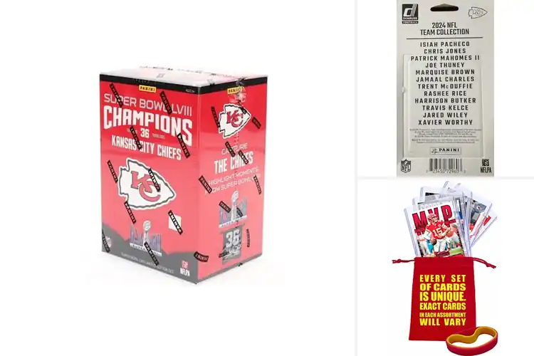 Detailed view of Best Chiefs Football Card Packs: Relive Victories & History