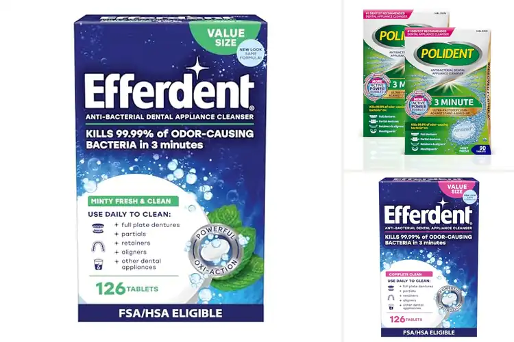 Detailed view of Best Denture Cleaners