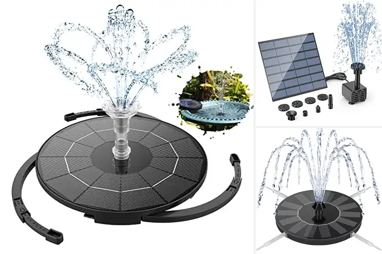 Detailed view of Best DIY Solar Fountains: 10 Eco-Friendly Garden Upgrades