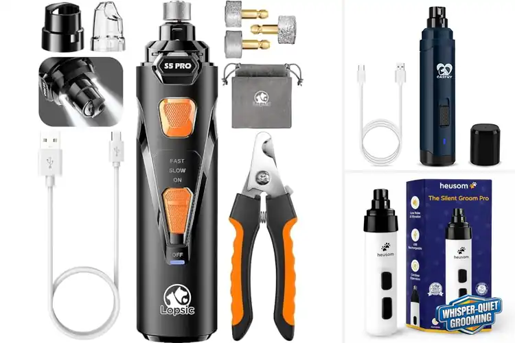 Detailed view of Best Dog Nail Grinders: Top 10 Stress-Free Grooming Picks