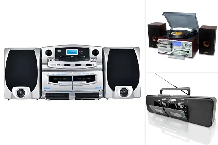 Detailed view of Best Dual Speaker Cassette Players