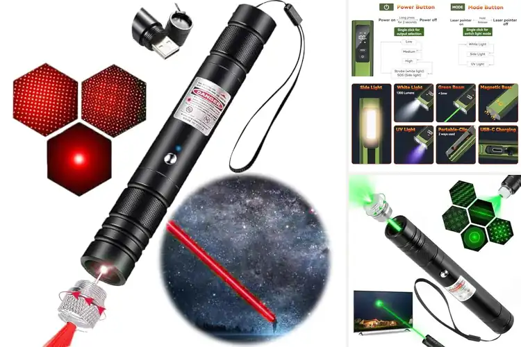 Detailed view of Best Durable Laser Pointers: Top 10 Long-Lasting Picks