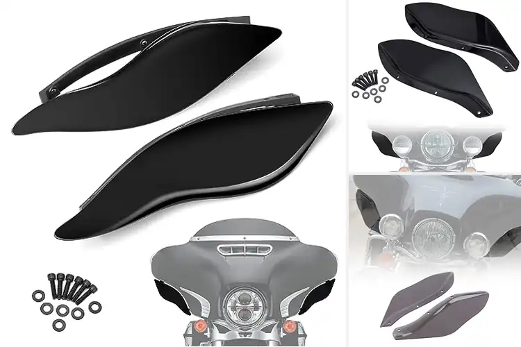 Detailed view of Best Fairing Air Deflectors