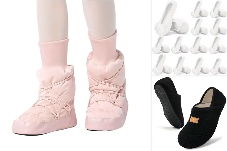 Detailed view of Best Indoor Dance Slippers
