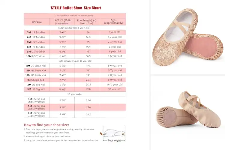 Detailed view of Best Kids Dance Slippers: Top 10 for Comfort & Grip
