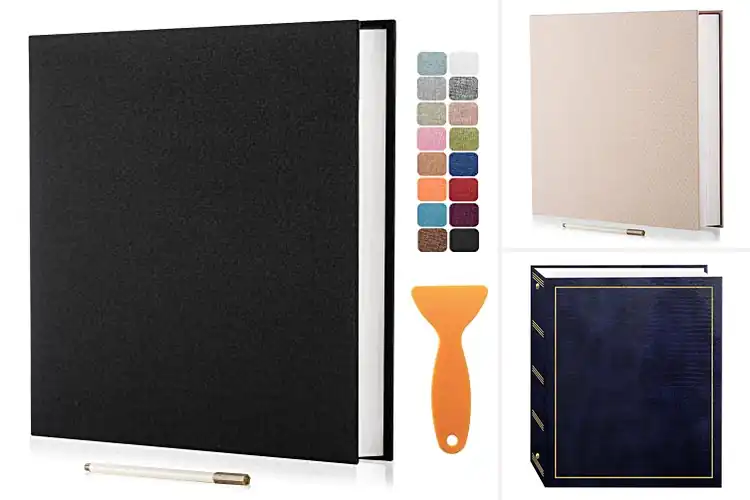 Detailed view of Best Magnetic Scrapbook Albums