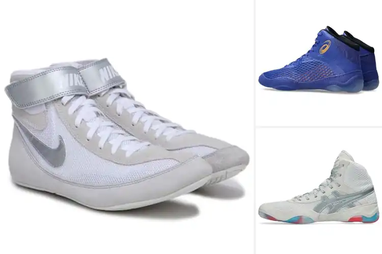 Detailed view of Best Mesh Insole Wrestling Shoes