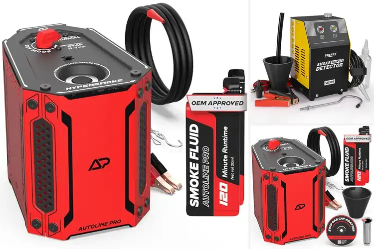 Detailed view of Best Motorcycle Smoke Machines: Spot Leaks Fast