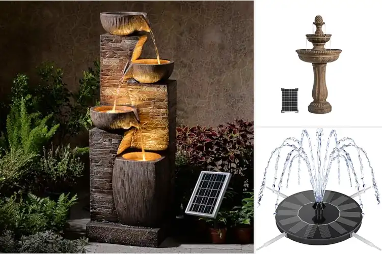 Detailed view of Best Outdoor Solar Fountains: Top 10 Picks for Relaxation
