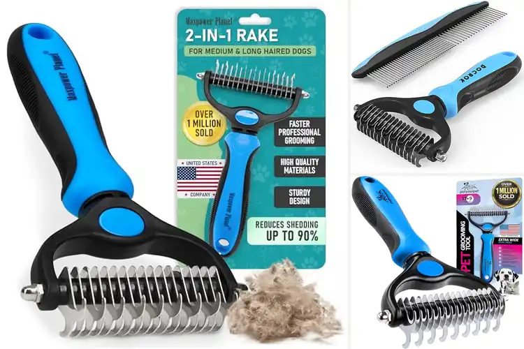 Detailed view of Best Pet Grooming Tools for Healthy Coats