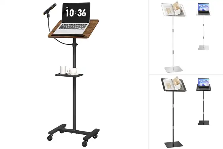 Detailed view of Best Podium Stands: Boost Your Presentation Impact