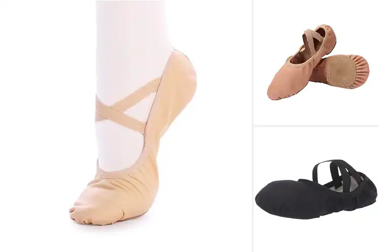Detailed view of Best Soft Sole Dance Shoes