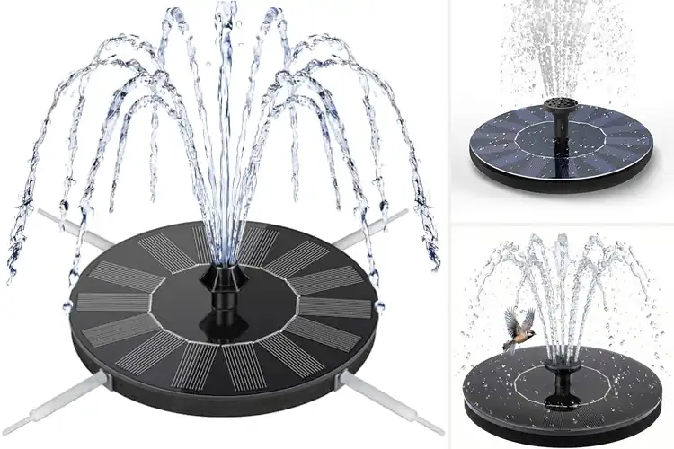 Detailed view of Best Solar Bird Bath Fountains