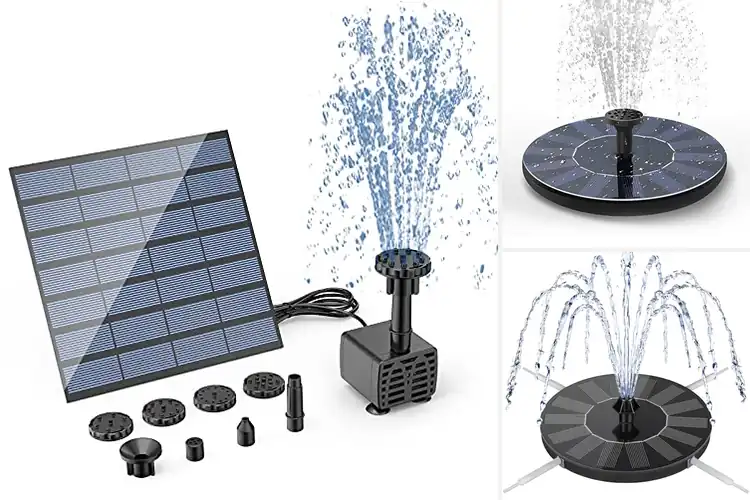 Detailed view of Best Solar Fountain Pumps