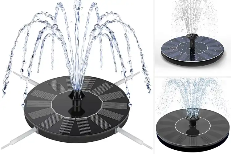 Detailed view of Best Solar Fountains For Bird Baths