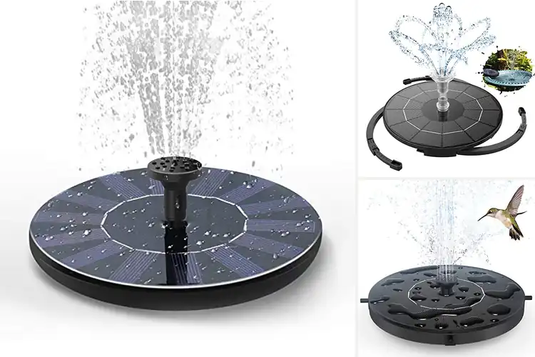 Detailed view of Best Solar Fountains For Small Ponds