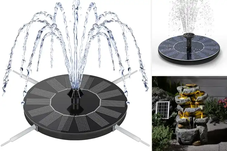 Detailed view of Best Solar Powered Fountains