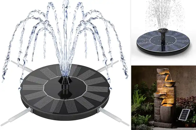 Detailed view of Best Solar Water Features