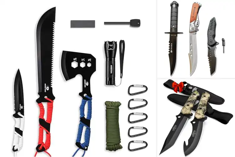 Detailed view of Best Survival Knife Sets: Top 10 for Wilderness Challenges