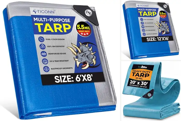Detailed view of Best UV Resistant Tarpaulins